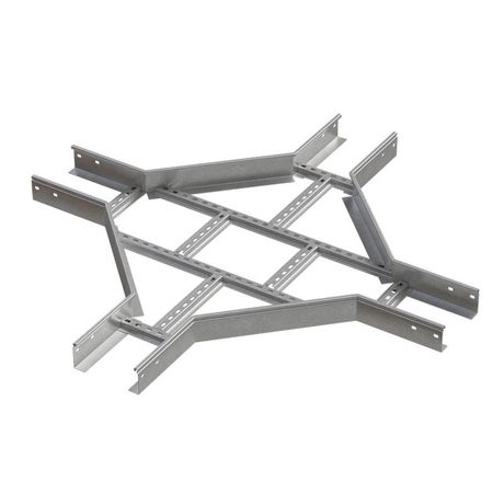 Ответвитель для лотка Х-образ. лестн. 600х80 1.2мм LXD80-600-1.2 INOX304 N КМ LO40479 КМ-Профиль