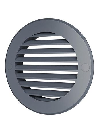Решетка вентиляционная наружная круглая 136мм фланец 100 StreetLine сер. ERA 10РКН сер ЭРА