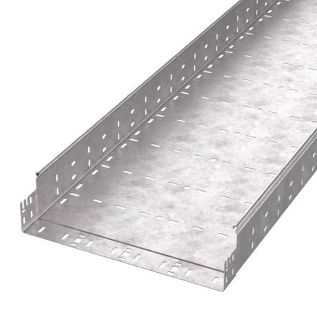 Лоток перфорированный Профи HDZ 400х100x3000 (1,5 мм) (6 м/уп) | PR16.13250 Промрукав Строитель