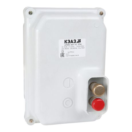 Выключатель автоматический 3п 4А 10Iн АП50Б 2М3ТН У2 400В AC РМН=220В доп. контакты 2п IP54 КЭАЗ 106795