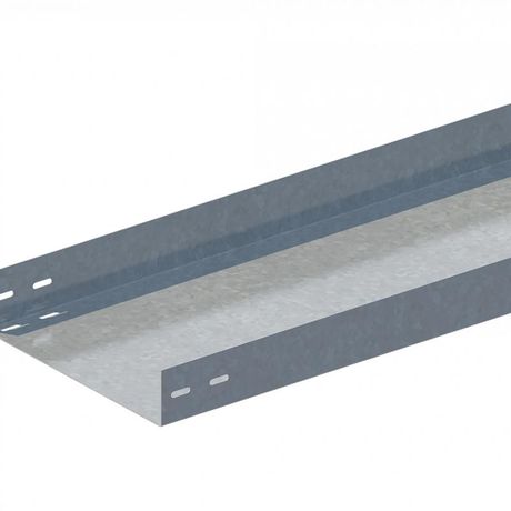 Лоток прямой неперфорированный 300х80 L3000 сталь 0.7мм ЛМС-ПН цУТ2.5 СОЭМИ Н0122122515