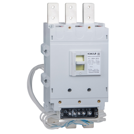 Выключатель автоматический 1000А ВА55-41-334716 УХЛ3 690В AC НР=230C/220В DC КЭАЗ 265173