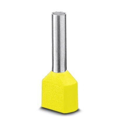 Наконечник кабельный AI-TWIN 2X6-14 YE (уп.100шт) Phoenix Contact 3201013