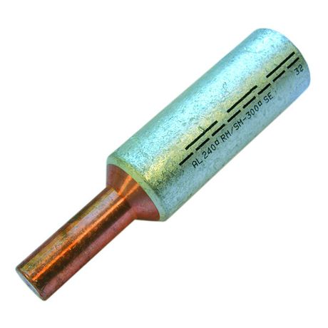 Соединитель прессованный из алюминия и меди 240/300 HAUPA 293976