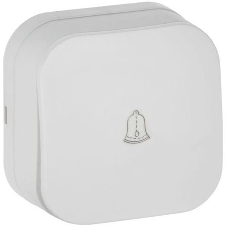 Выключатель 1-кл. ОП GLORY ВСс20-1-0-ХБм 10А самовозврат. бел. матов. IEK EVH14-K01M-10