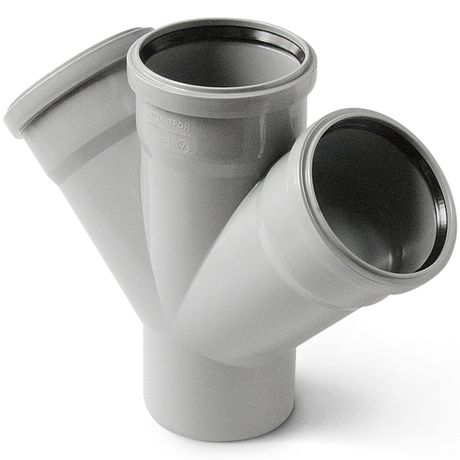 Крестовина одноплоскостная (Полипропилен) 110x50x50/45 - 805545 PRO AQUA