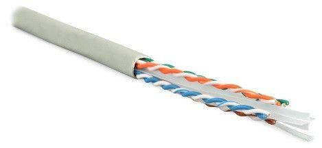 Кабель витая пара UUTP4-C6-S23-IN-PVC-GY-305(305м)неэкр.U/UTP,кат.6,4п.(23AWG),одн.(solid),с разд.,PVC,–20°C – +75°C,сер. | 42047 Hyperline
