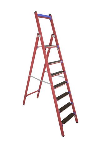 Стремянка стеклопластиковая диэлектр. с симметричной опорой ССД-1.8 Евро Телеком Диэлектрик Д413784