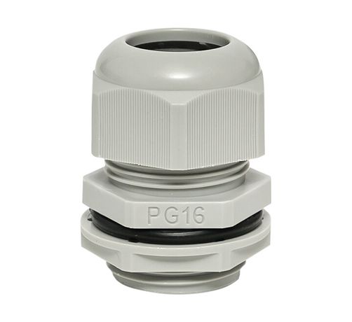 Сальник PG16 IP54 (2 шт) d отв. 21 мм / провод. 10-14 PROxima | plc-pg-16-2-r EKF