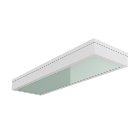 Светильник светодиодный VARTON C170/UGL медицинский встраиваемый/накладной 16 Вт CRI90 4000 K 595х185х68 мм IP54 с закаленным стеклом - V1-C0-00180-20G06-5401840 VARTA