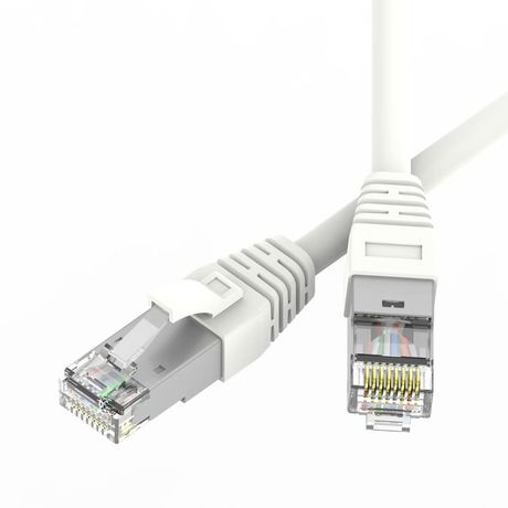 Патч-корд экранированный SLIM CAT6A S/FTP 4х2, 28 AWG, LSZH, белый, 0,3м - RN6ASF4503WH-28 ДКС