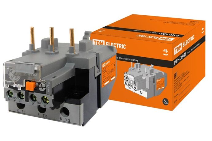Реле электротепловое РТН-3361 55-70А - SQ0712-0016 TDM
