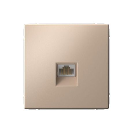 Розетка компьютерная ArtGallery RJ45 кат.6A механизм песочн. SE GAL001286 APC