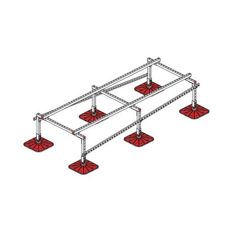 Конструкция опорная для установки оборудования TECHNORAPTOR FOOT 1000х2500 KM-TR-F-SSEI-1000-2500 КМ TR0006 КМ-Профиль