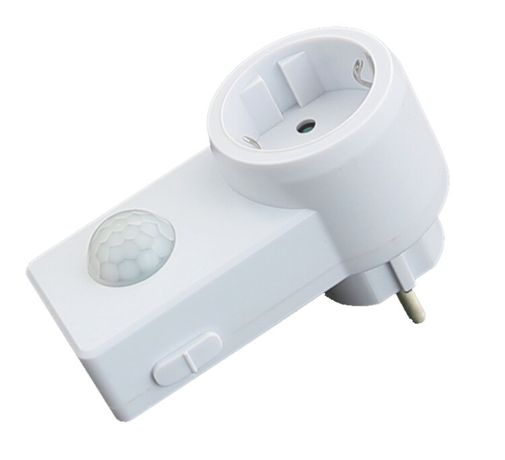 Датчик движения MD 022 розеточный ДДР-01 1200Вт 10-420с 2-9м 3+лк 120гр IP20 (501600) Эра Б0043799