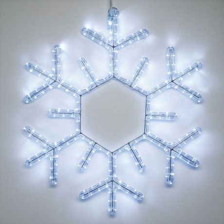 Фигура ARD-SNOWFLAKE-M5-600x600-360LED White (230V, 20W) (Ardecoled, IP65) - 025308 Arlight