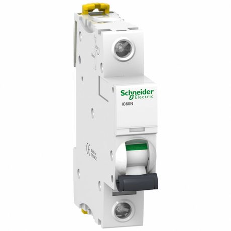 Выключатель автоматический однополюсный iC60N 4А B 6кА | A9F73104 Schneider Electric