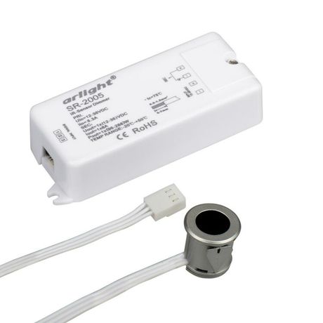 Диммер SR-2005 Silver-R (12-36V, 96-288W, IR-Sensor) | 020211 Arlight