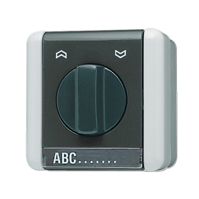 Выключатель для замочного механизма 10A 250V ~; накладного монтажа IP44| 834.10W |Jung