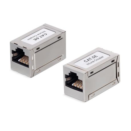 Адаптер проходной RJ45-RJ45 (8p8c), категория 5е, экранированный - CA-8p8c-C5e-SH Cabeus 9676c