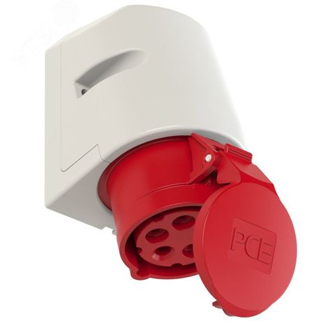 Розетка настенная 16А/400V/3P+N+E/IP44 - 00-00002347 AlpenBox