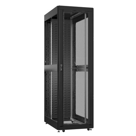 Шкаф серверный 52U 800х1200 передняя дверь: одностворчатая перфорированная IP20. задняя протект IP41. боковые панели: без. цвет: черный RAL9005 - EX 8252.9360 SYSMATRIX