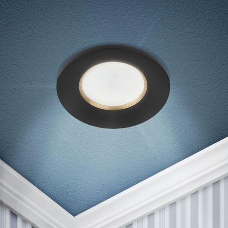 Светильник встраиваемый алюминиевый KL107 BK/GD MR16 GU5.3 черный золото | Б0061097 ЭРА