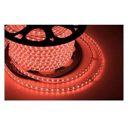 Лента светодиодная SMD5050 13х8мм 60LED/м 14.4Вт/м 220В IP67 красн. (уп.100м) NEON-NIGHT 142-101