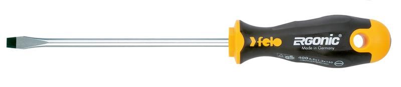 Отвертка Ergonic плоская шлицевая 5,0X0,8X150 | 40005510 Felo FELO арт. 40005510