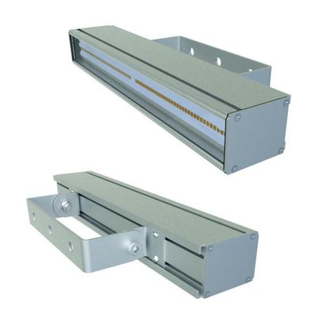 Светильник светодиодный LAD LED LINE-120-15S 15Вт 5000К IP66 2012лм 230В КСС типа "Д" серебр. ЛАДзавод LADLEDLLS15S LADesign