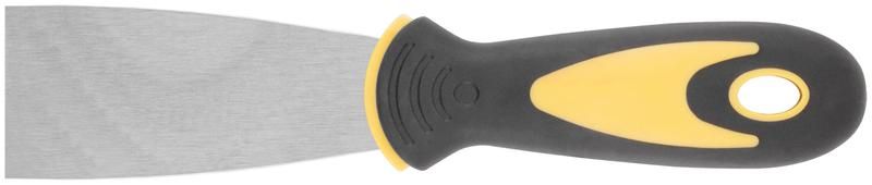 Шпатель нерж. сталь прорезиненная ручка 1. 5дюйм (38мм) FIT 06692 РОС