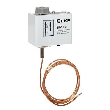 Реле температуры (термостат) капилляр 2 метра EKF | TR-30-2