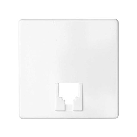 Накладка на телефонную розетку RJ-11, RJ-12, S82 Detail белый - 82062-60 Simon