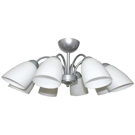 Светильник "Лера" 1801 срб. (Плафон 05349) НСБ 01-8х60-104 Е27 ИУ Элетех 1005404185