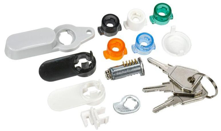 Замок с ключом для пластиковых корпусов TEKFOR и UNION Compact | TF-KP00D-ZP IEK