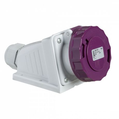 Розетка настенная с короб. 16А 3P 25В винт. IP67 SchE 82152 Schneider Electric