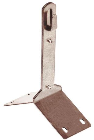 Держатель проводника круглого 6-8мм для конька углового L=100мм медь IEK - ZDP87-50-4-08-100