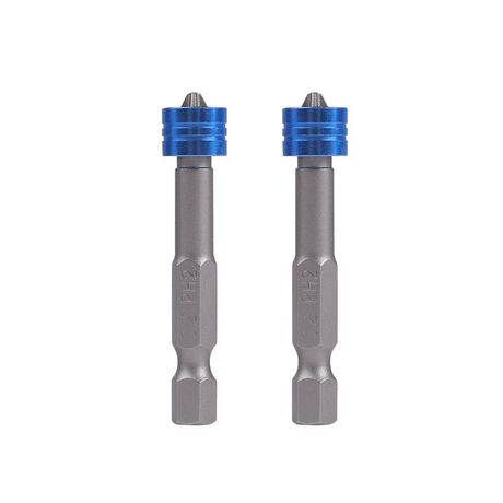 Бита PH2 с магнитным держателем крепежа сталь S2 длина 50мм (уп.2шт в блистере) PATRIOT 818010128