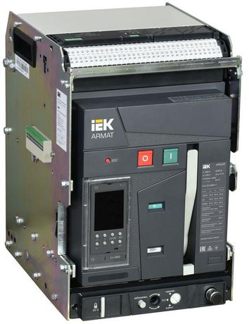 Выключатель автоматический воздушный 3п A 1000А 66кА TD выдвижн. с комплектом аксессуаров ARMAT IEK AR-ACB-3VA-066-1000A-TDCF
