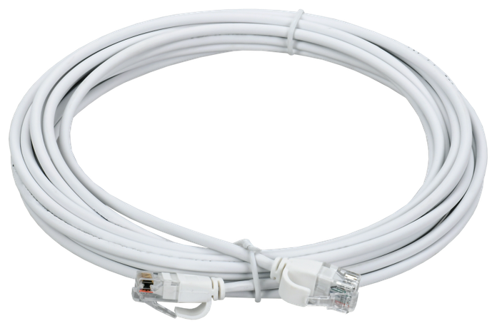 Коммутационный шнур кат.5E UTP LSZH 5м slim язычок бел | PC08-C5EUL-5M-SL-WT ITK IEK