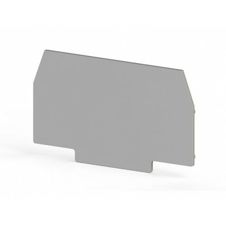 Концевой сегмент на измер клеммники WGO1,-2/ WGL (серый) NPP-WGO1-20.0.0.4.50109 | 450109 Klemsan