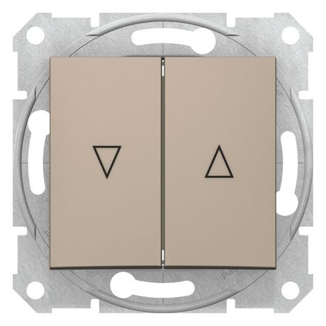 Выключатель СП Sedna для жалюзи эл. блок титан SchE SDN1300168 Schneider Electric
