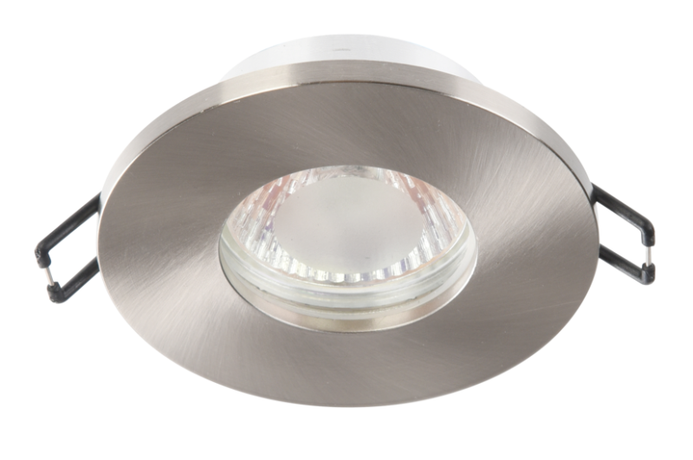 Встраиваемый светильник влагозащищенный WR3 SN MR16/GU5.3, IP44, сатин/никель ЭРА - Б0054366