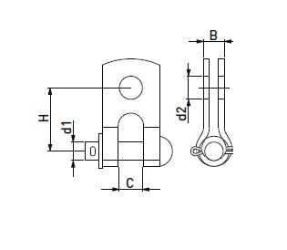 Звено промежуточное для изоляторов типа SDI90.хх ENSTO SH195