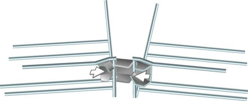 Соединение угловое для провол. лотка безвинтовое S 316L (уп.25шт) CABLOFIL CM558344 Legrand