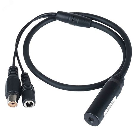 Микрофон с кабелем 45см, DC 12В, 10мА, -10. + 5град.С - 00005404 SC&T AA002 sct0010 SC&T арт. 05404