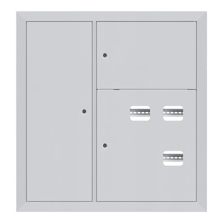 Щит этажный 3 кв. слаботочка слева (1000х950х160) Basic | mb28-v-3z EKF