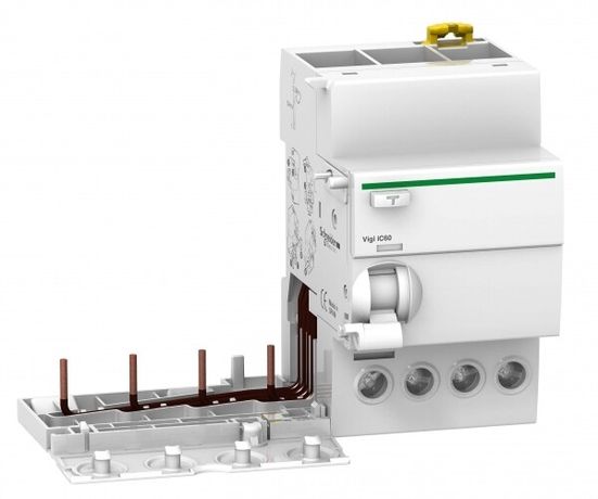 Блок дифференциальной защиты VIGI iC60 4П 25A 300mA AC-ТИП | A9V44425 Schneider Electric
