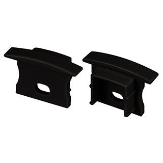 Заглушка LINE-2315-F с отверстием BLACK (Arlight, Пластик) | 044280 Arlight