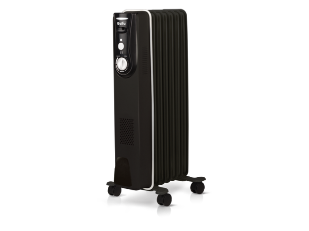Масляный радиатор Ballu Modern BOH/MD-07BBN 1500 (7 секций)(в черном корпусе) | НС-1071478